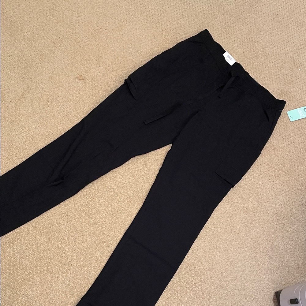 Black Scrub Pants